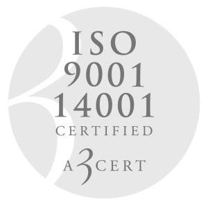 A3CERT_GRÅSKALA_ISO 9001, 14001